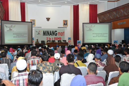 Mantap...Sumbar Akan Bangun Minang Mart Untuk Meningkatkan UMKM