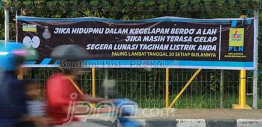 Spanduk Pln Ini Lucu Banget Bikin Ngakak Deh Spanduk Pln Ini Lucu Banget Bikin Ngakak Deh