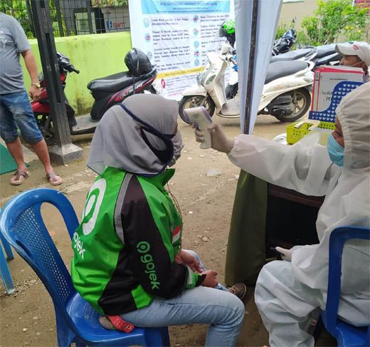 Gosumbar Com Komunitas Ojek Online Di Payakumbuh Sudah Lakukan Test Kesehatan Warga Tak Perlu Ragu Gunakan Jasa Ojol Selama Psbb